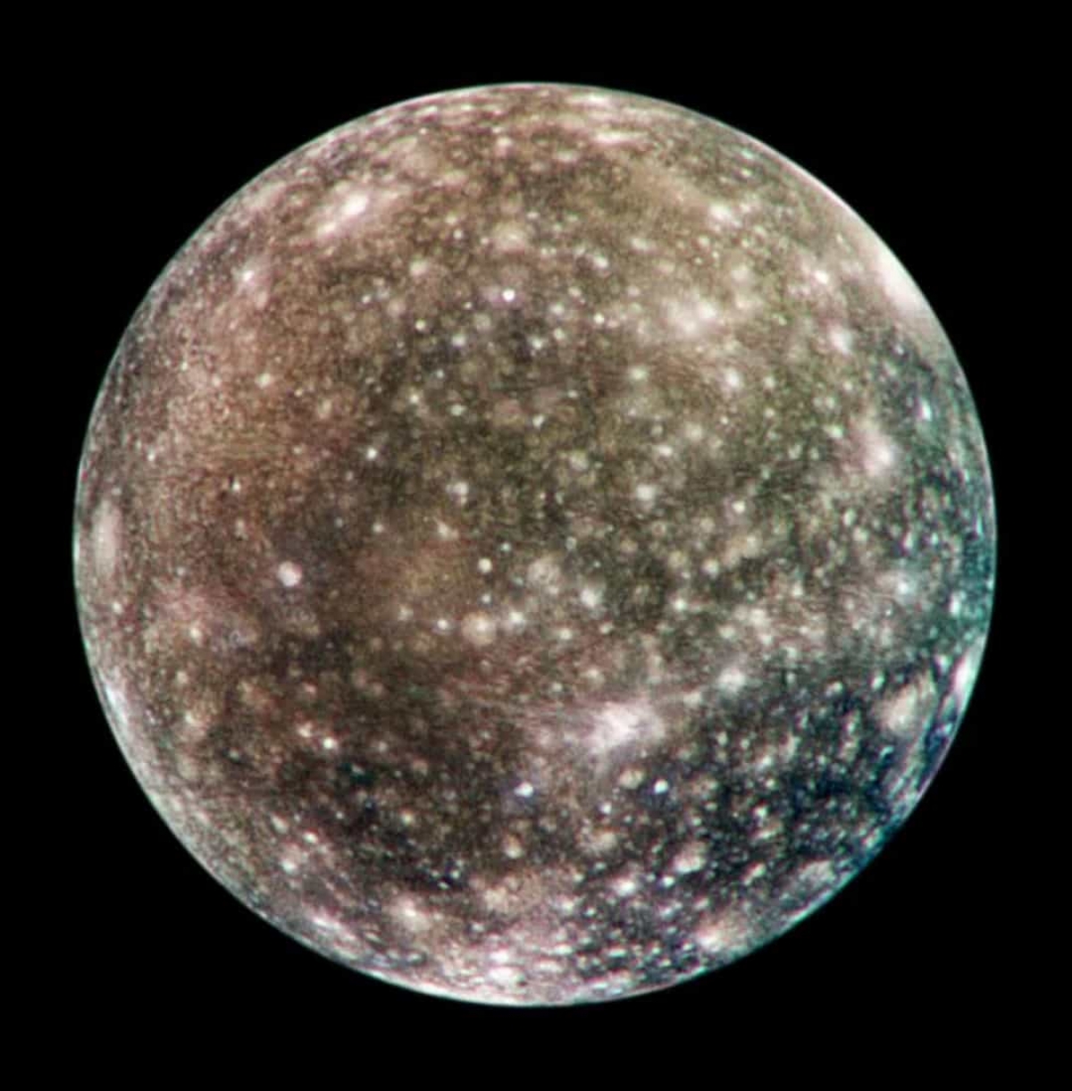Callisto là vật thể có nhiều miệng núi lửa nhất trong hệ mặt trời. Callisto là mặt trăng lớn thứ 2 của sao Mộc, sau Ganymede.