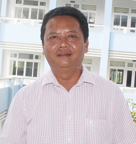 Đồng chí Hồ Văn Minh- Tỉnh ủy viên,  Bí thư Huyện ủy Long Hồ