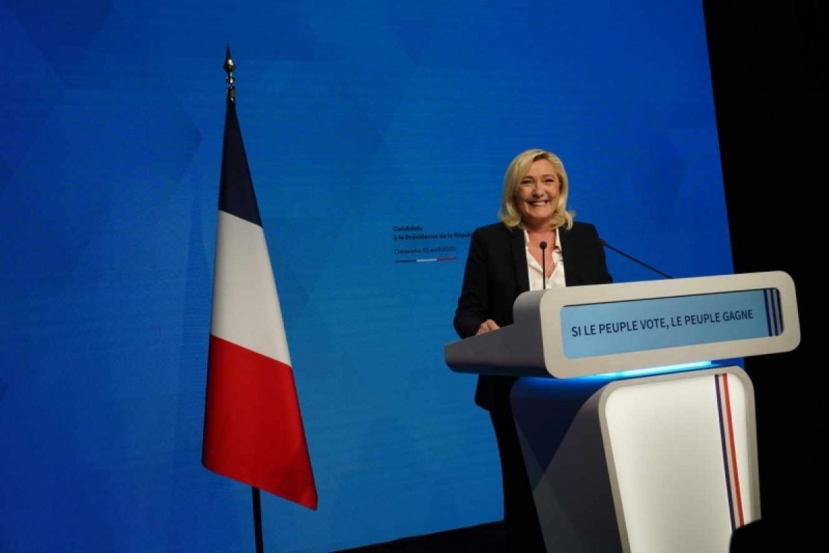Bà Marine Le Pen giành số phiếu cao hơn năm 2017.
