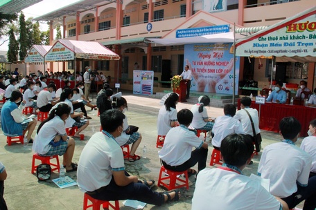  Năm học này, Trường THCS Thanh Đức có gần 190 học sinh lớp 9.
