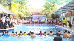 Mang Thít tổ chức Giải Bơi lội thiếu niên, nhi đồng