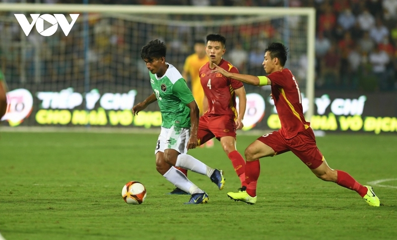 Thực tế trong hiệp 1, U23 Việt Nam đã gặp không ít khó khăn trước đối thủ. 