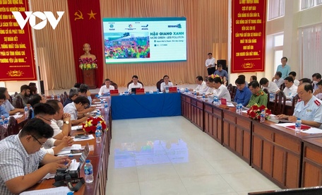  Hậu Giang thông tin về việc tổ chức Giải Mekong Delta Marathon Hậu Giang 2022.