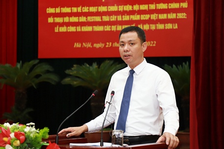  Ông Nguyễn Thành Công, Phó Chủ tịch UBND tỉnh Sơn La thông tin công tác chuẩn bị của tỉnh