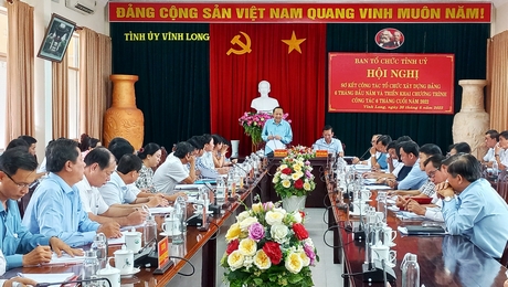 Đồng chí Nguyễn Thành Thế- Phó Bí thư Thường trực Tỉnh ủy lưu ý một số vấn đề cần quan tâm trong 6 tháng cuối năm.