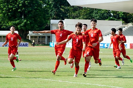 U.20 Việt Nam có nòng cốt là các cầu thủ vừa dự Giải U.19 Đông Nam Á 2022.