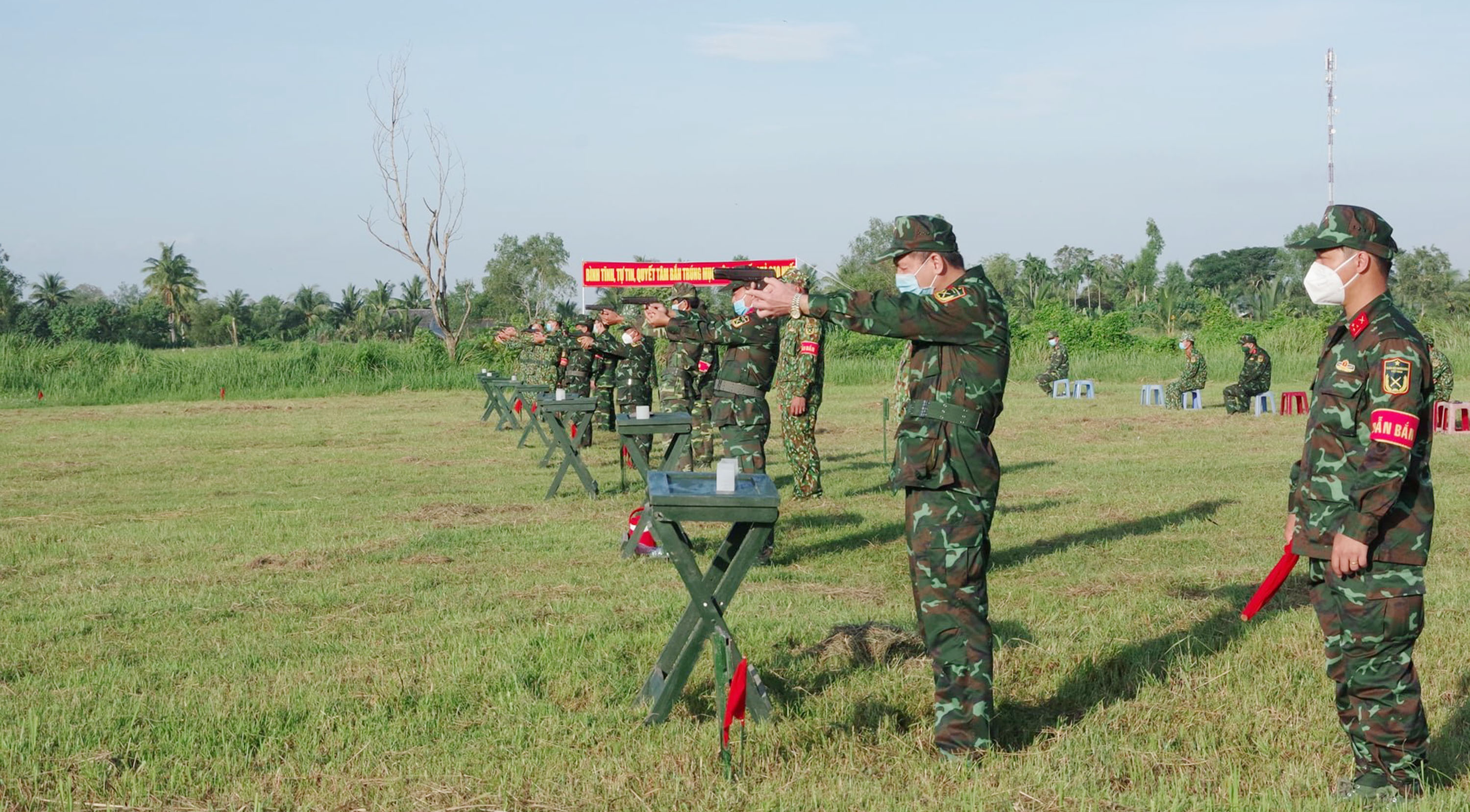 Lực lượng vũ trang tỉnh Vĩnh Long nâng cao chất lượng huấn luyện đáp ứng yêu cầu nhiệm vụ trong tình hình mới.