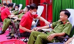 Tham gia ngày hội hiến máu nhân đạo