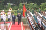 Chùm ảnh: Thủ tướng Phạm Minh Chính đón, hội đàm với Thủ tướng Cộng hòa Cuba