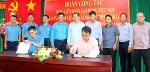 Tổng LĐLĐ Việt Nam và UBND tỉnh ký kết quy chế phối hợp