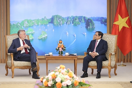 Chủ tịch INTA bày tỏ ấn tượng về những thành tựu kiểm soát dịch bệnh, phục hồi kinh tế của Việt Nam - Ảnh: VGP/Nhật Bắc