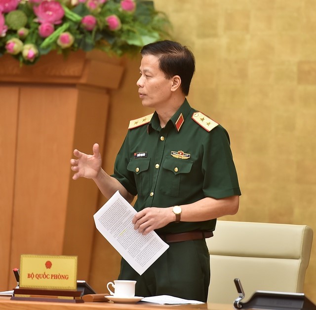Trung tướng Nguyễn Trọng Bình cho rằng, cần chế tài xử phạt mạnh hơn đối với thuyền trưởng của các tàu vi phạm - Ảnh: VGP/Đức Tuân