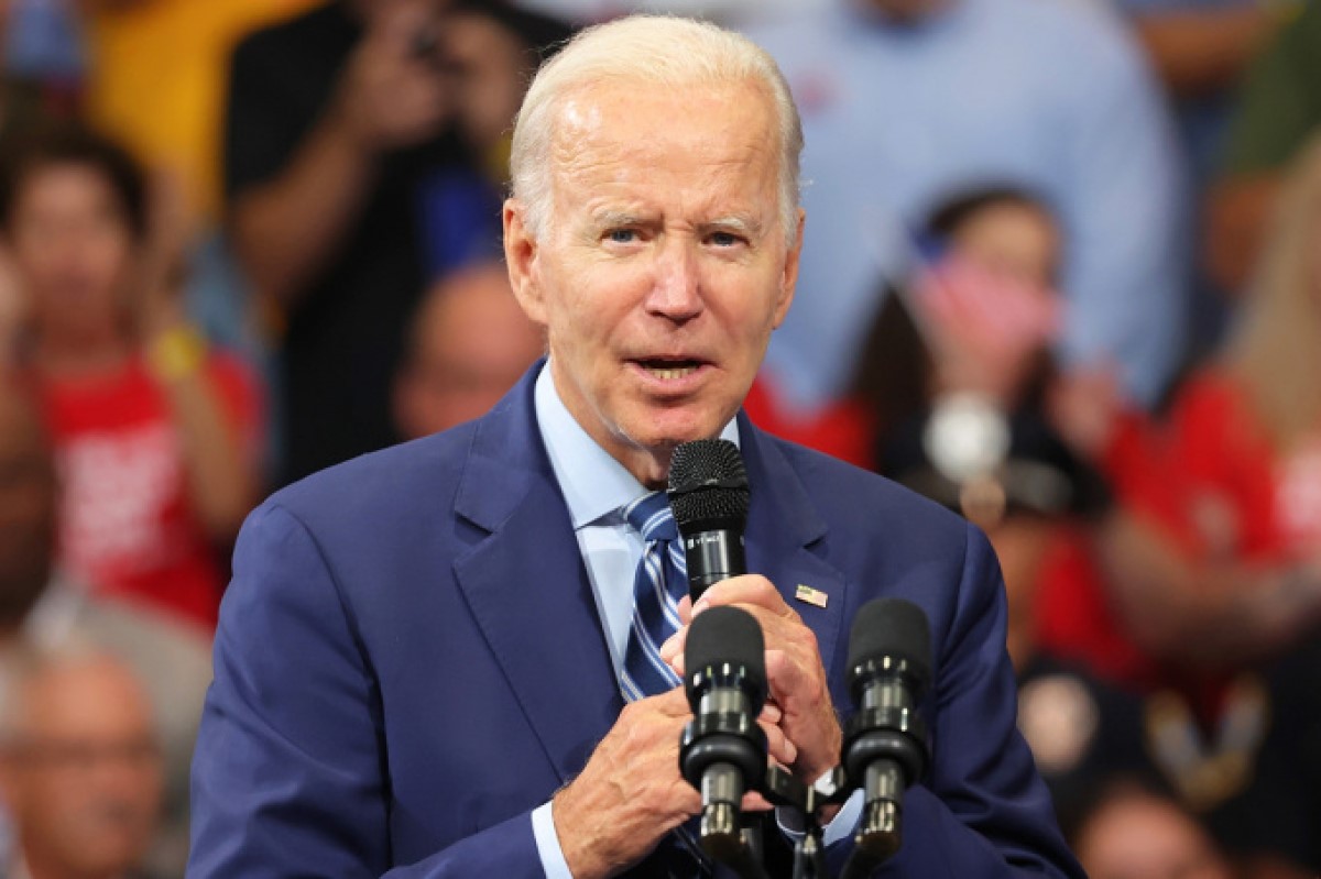 Tổng thống Mỹ Joe Biden phát biểu tại bang Pennsylvania hôm 30/8. Ảnh: AFP.