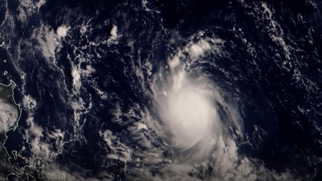  Ảnh chụp vệ tinh bão Noru. Nguồn: cgtn