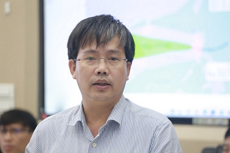  Ông Mai Văn Khiêm, giám đốc Trung tâm Dự báo khí tượng thủy văn quốc gia - Ảnh: C.TUỆ