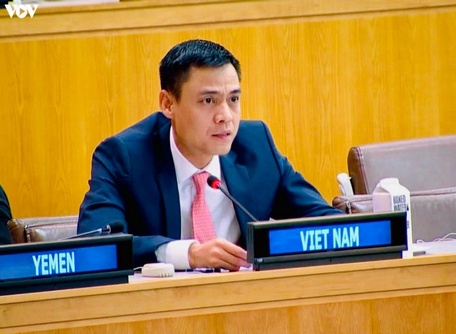  Đại sứ Đặng Hoàng Giang, Trưởng Phái đoàn thường trực Việt Nam tại Liên Hợp Quốc.