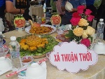 Hội thi làm bánh dân gian huyện Trà Ôn: Xã Thuận Thới đạt giải nhất
