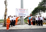 Gắn biển công trình điện chào mừng kỷ niệm 100 năm Ngày sinh Thủ tướng Võ Văn Kiệt