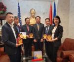 Đoàn công tác tỉnh Vĩnh Long thăm, làm việc với Tổng Lãnh sự quán Việt Nam tại San Fransico- Hoa Kỳ
