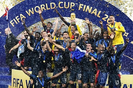 Đội tuyển Pháp nhận được 38 triệu USD tiền thưởng (ảnh: Getty).