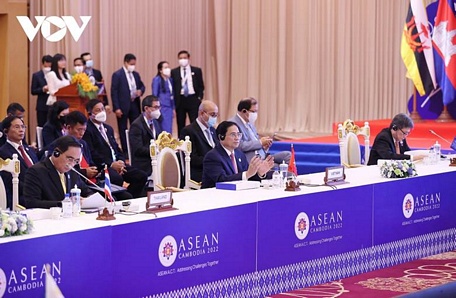  Thủ tướng Chính phủ Phạm Minh Chính cùng lãnh đạo các nước ASEAN.
