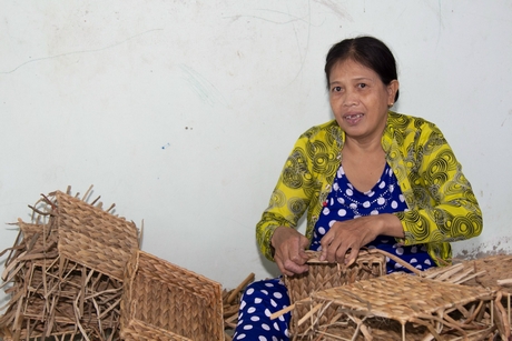 Nhờ CEP đồng hành mà gia đình bà Võ Thị Kim Hồng có nhà ở chắc chắn, có thêm điều kiện để cải thiện cuộc sống.
