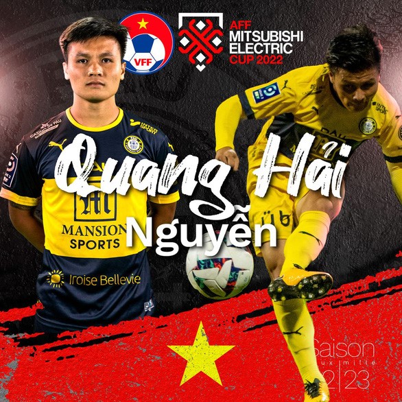 Quang Hải sẽ được về khoác áo tuyển Việt Nam dự AFF Cup 2022 - Ảnh: PAUFC