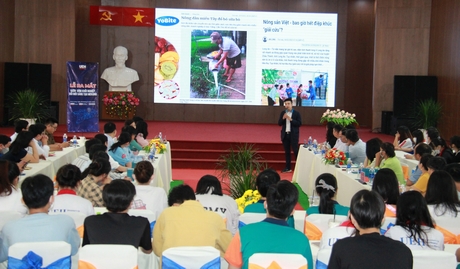 Anh Nguyễn Trường Thịnh chia sẻ về Dự án “Sữa chua sấy đông khô Yobite” bằng công nghệ sấy thăng hoa.