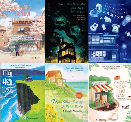 Một số tiểu thuyết chữa lành nhanh chóng được mua bản quyền và chuyển ngữ tại Việt Nam.