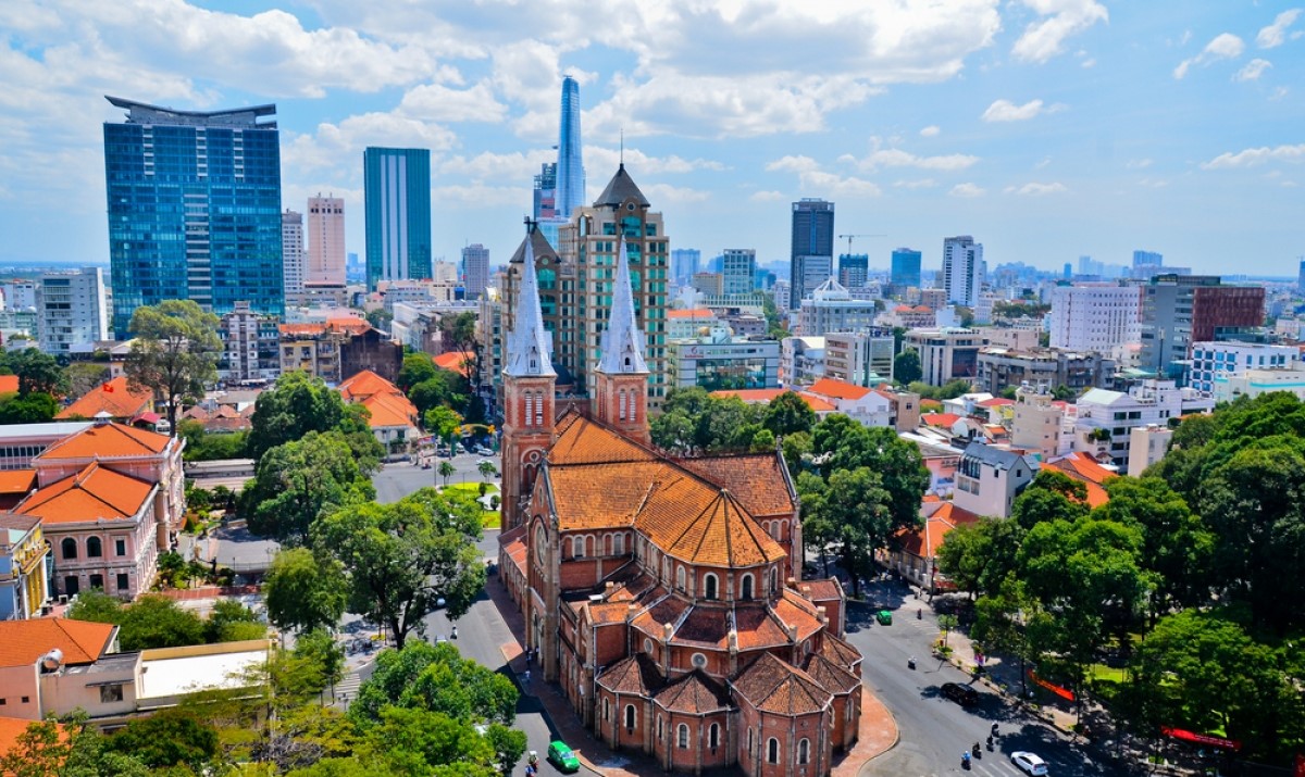 Hình ảnh Thành phố Hồ Chí Minh được đăng tải trên trang web của ASEAN.