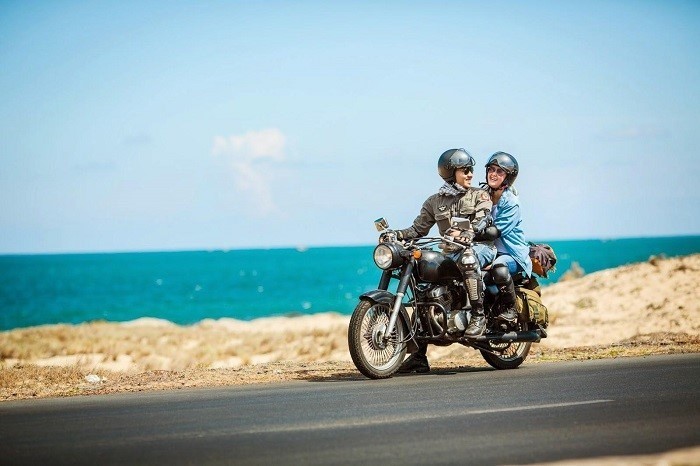 Đi xe máy xuyên Việt lọt top trải nghiệm hàng đầu thế giới cho du khách. Ảnh: VP 