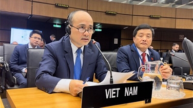 Trong thời gian diễn ra cuộc họp, đoàn Việt Nam đã tích cực tham gia phát biểu, thảo luận tại nhiều đề mục của kỳ họp, cùng các thành viên HĐTĐ thảo luận đóng góp cho việc hoàn thiện các dự thảo Báo cáo về an ninh, an toàn và ứng dụng kỹ thuật hạt nhân năm 2023.