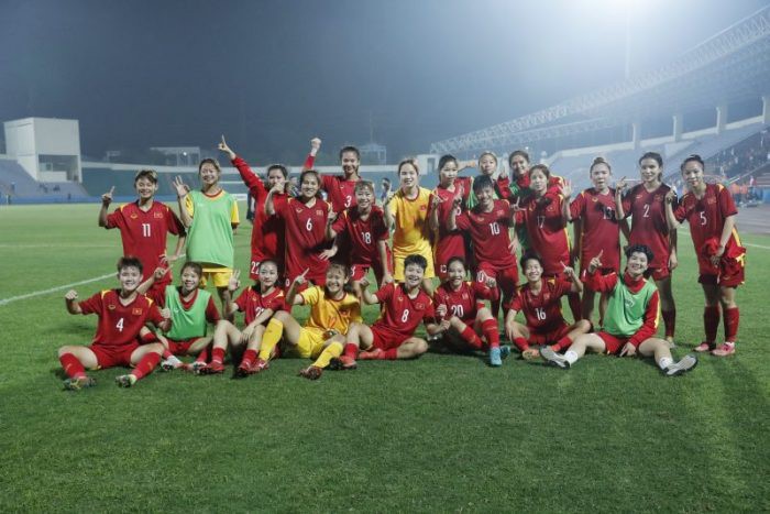 U20 nữ Việt Nam giành suất dự vòng loại thứ 2 Giải U20 nữ châu Á 2024 - Ảnh: VFF