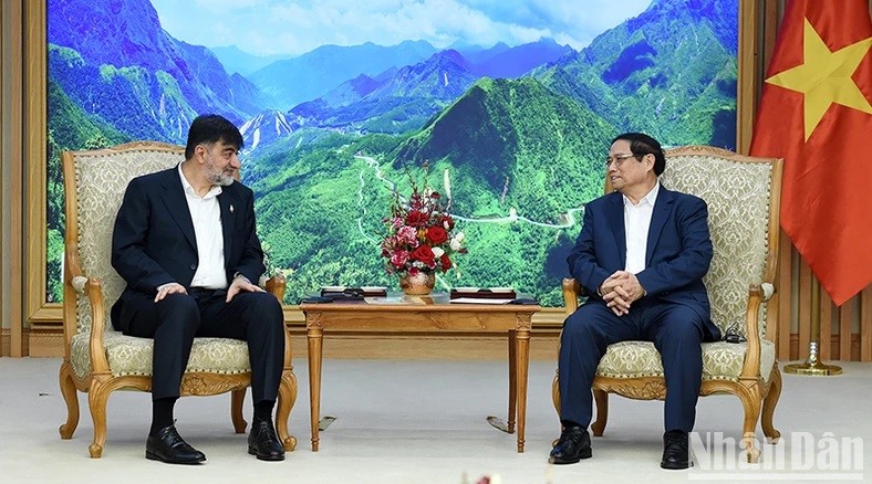 Thủ tướng Phạm Minh Chính khẳng định, Việt Nam luôn coi trọng và mong muốn thúc đẩy quan hệ hợp tác với Iran trên tất cả các lĩnh vực.